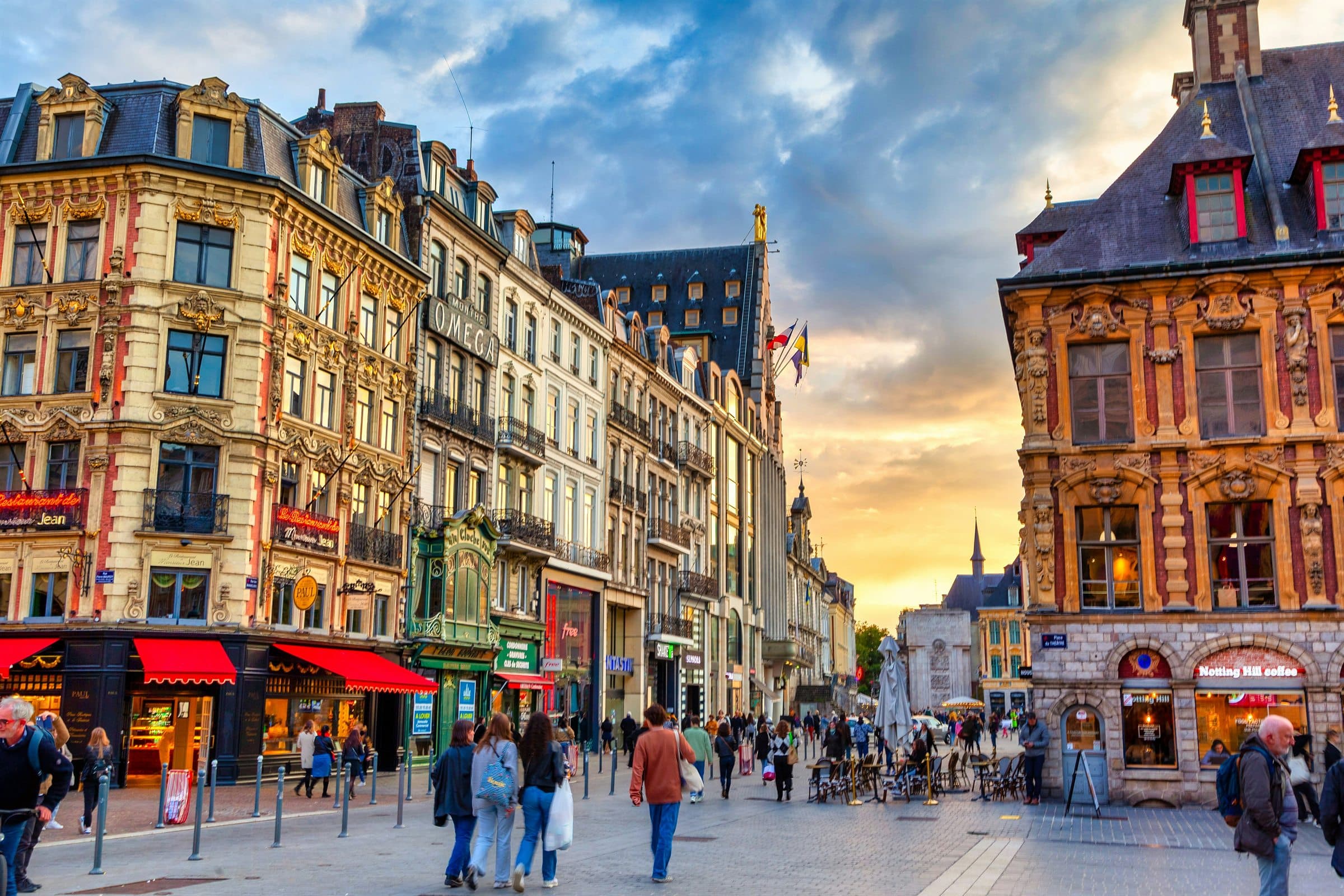 Vue urbaine de Lille
