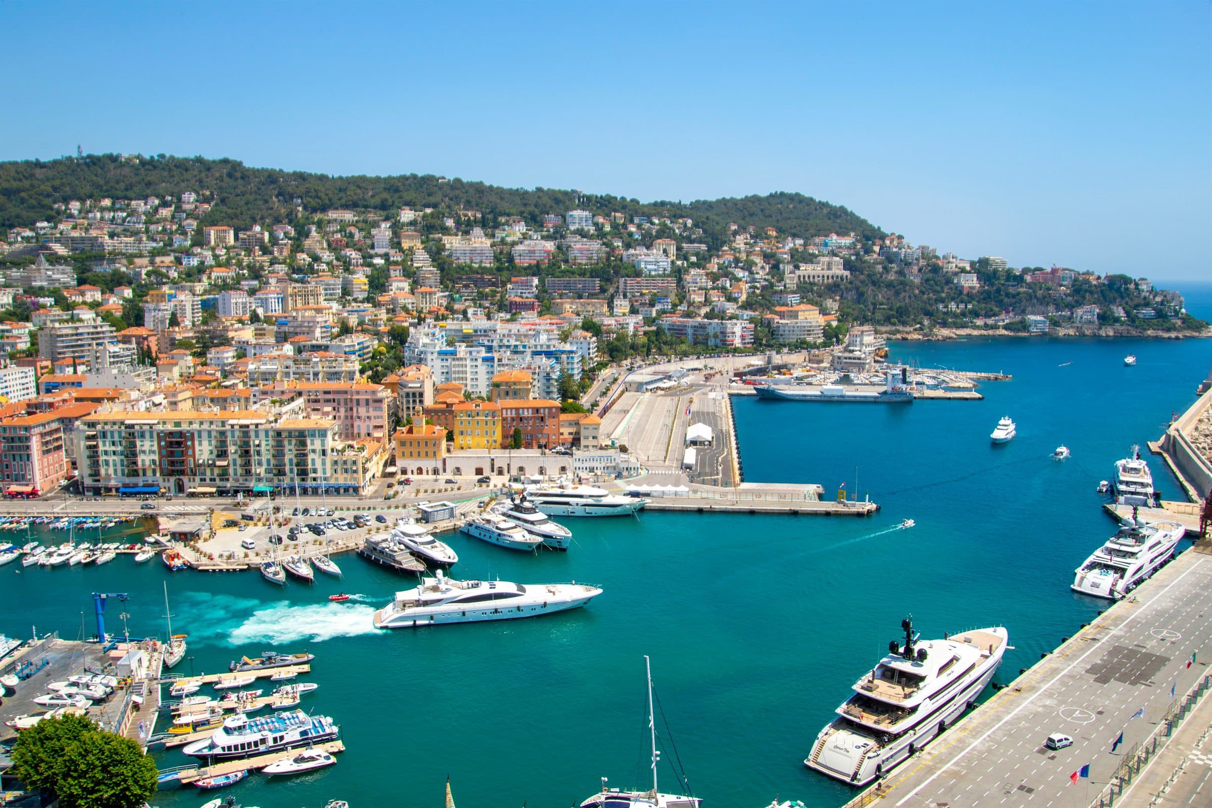 Vue urbaine de Nice