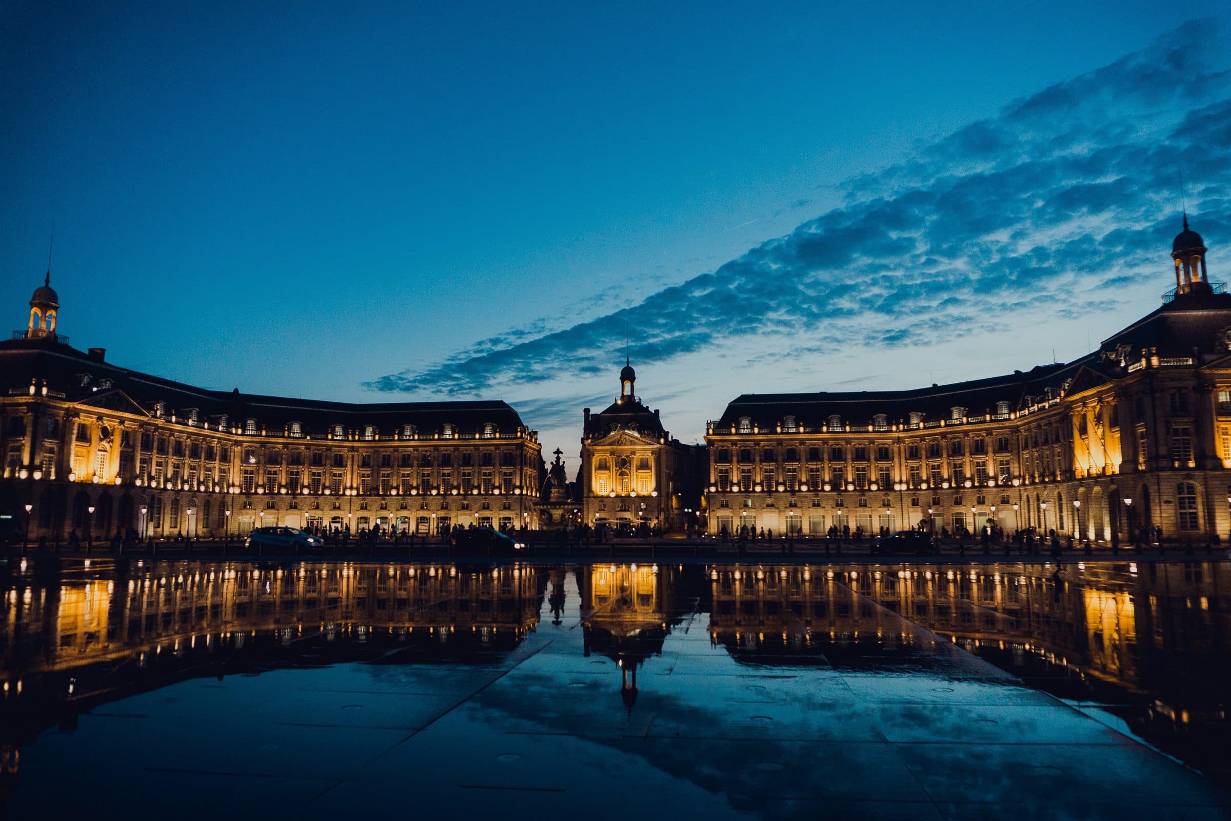 Vue urbaine de Bordeaux